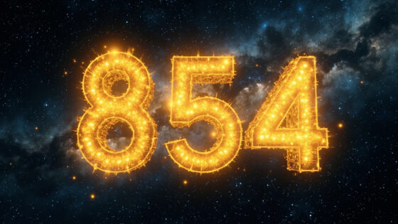 854