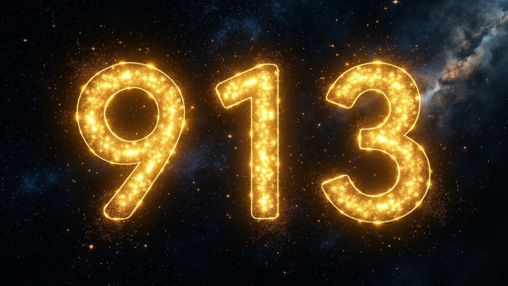 913