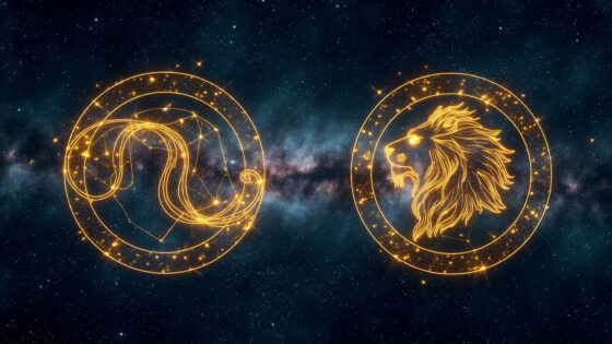 Aquarius Woman & Leo Man