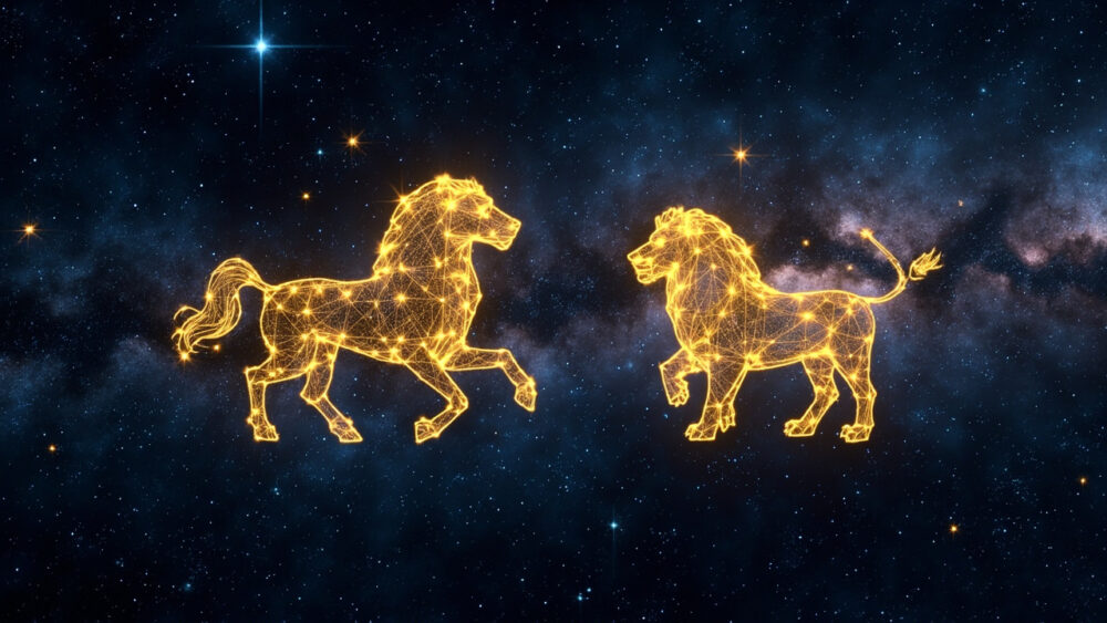 Aquarius Woman & Leo Woman