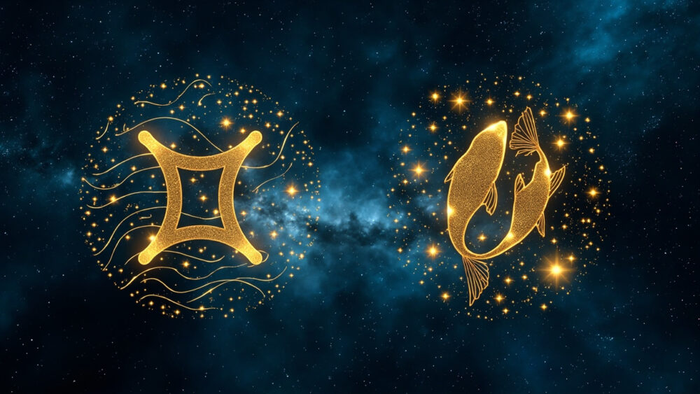 Aquarius Woman & Pisces Man