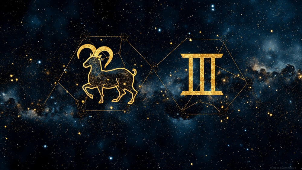 Aries Man & Gemini Woman