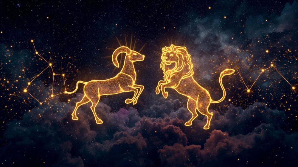 Aries Woman & Leo Woman