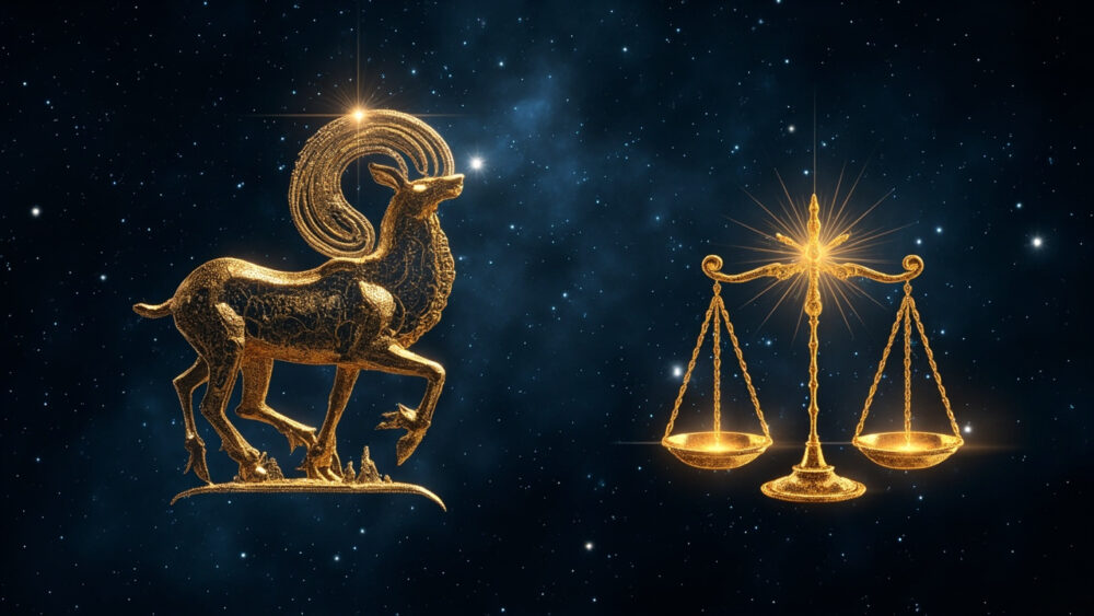 Aries Woman & Libra Man