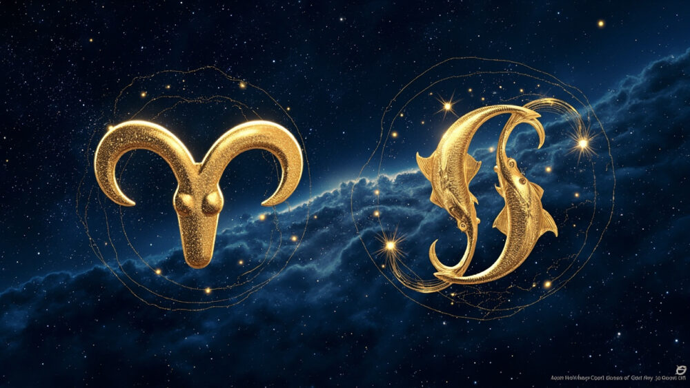 Aries Woman & Pisces Man