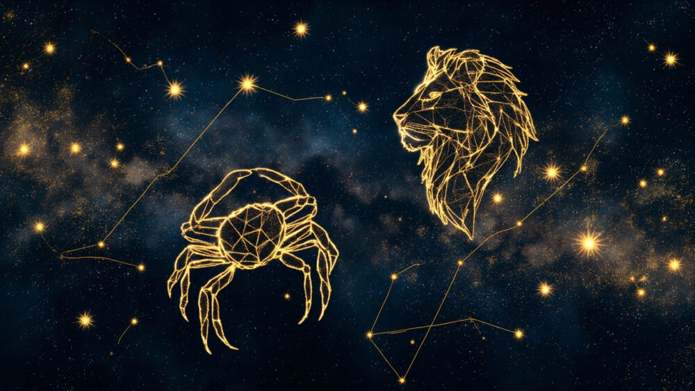 Cancer Man & Leo Woman