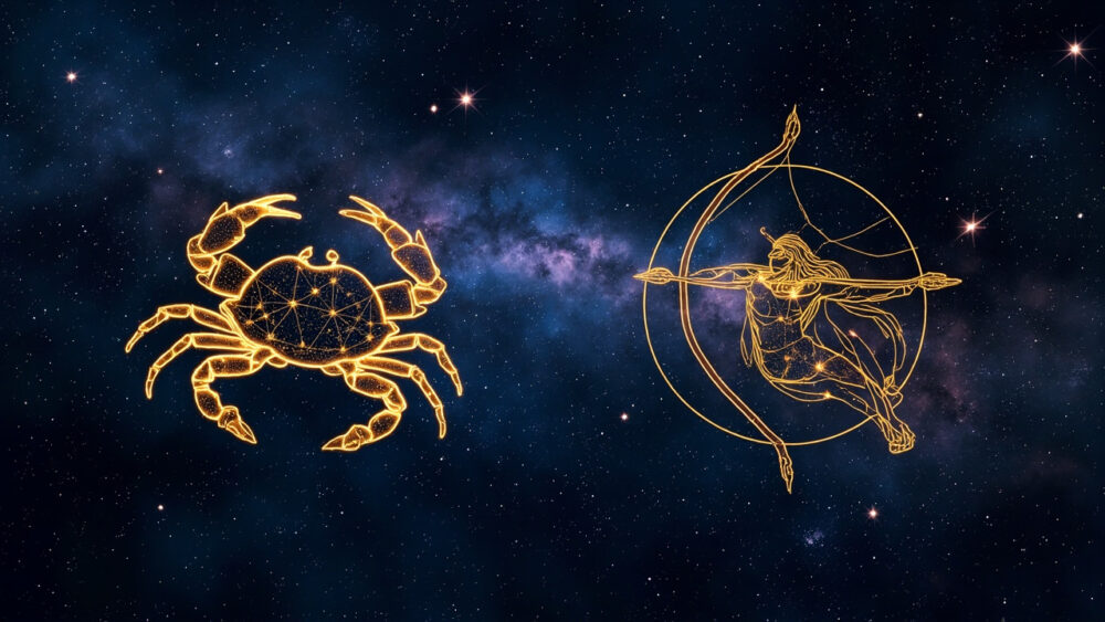 Cancer & Sagittarius