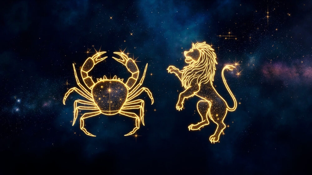 Cancer Woman & Leo Man