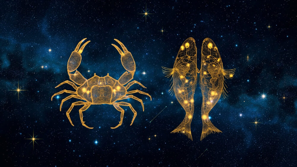 Cancer Woman & Pisces Man