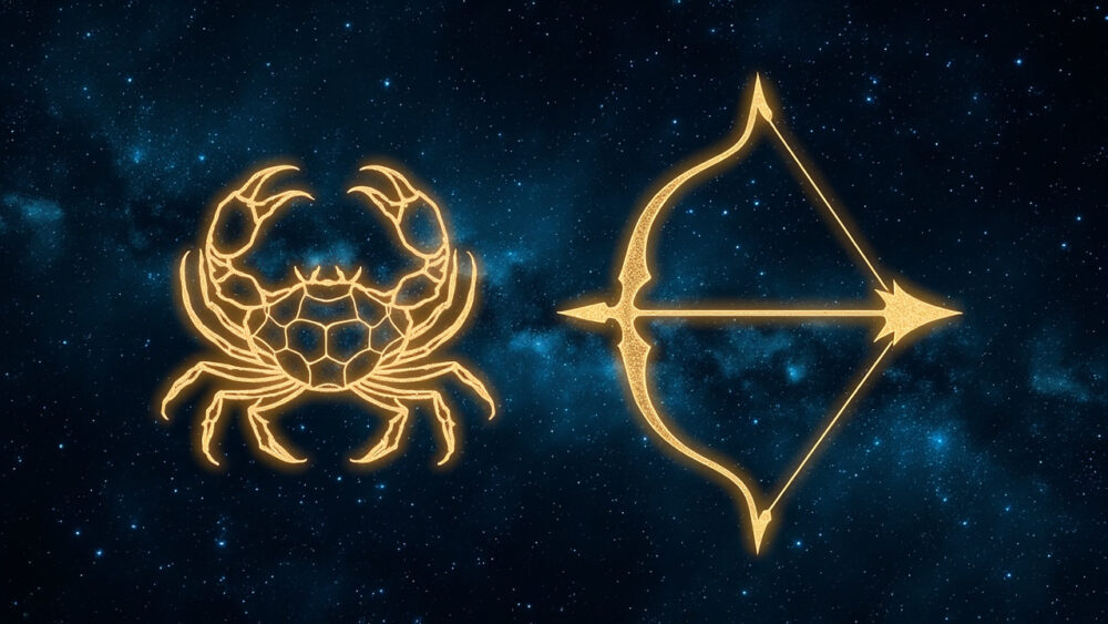 Cancer Woman & Sagittarius Woman