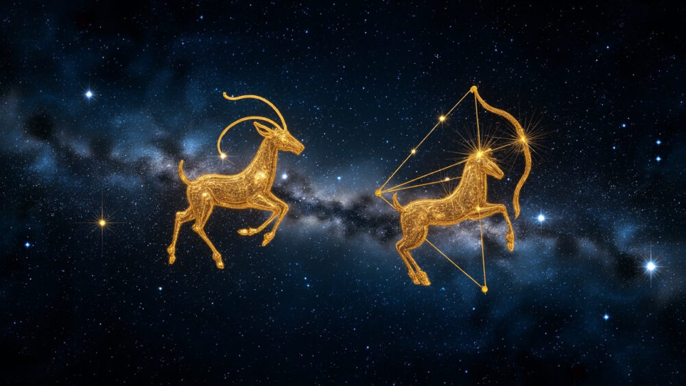 Capricorn Woman & Sagittarius Man