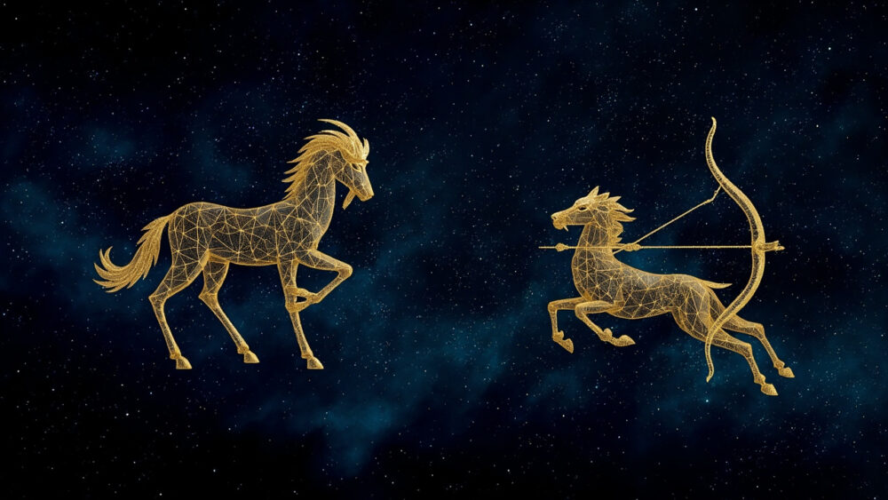 Capricorn Woman & Sagittarius Woman