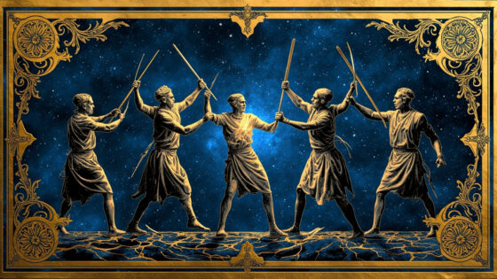 Five of Wands Reversed