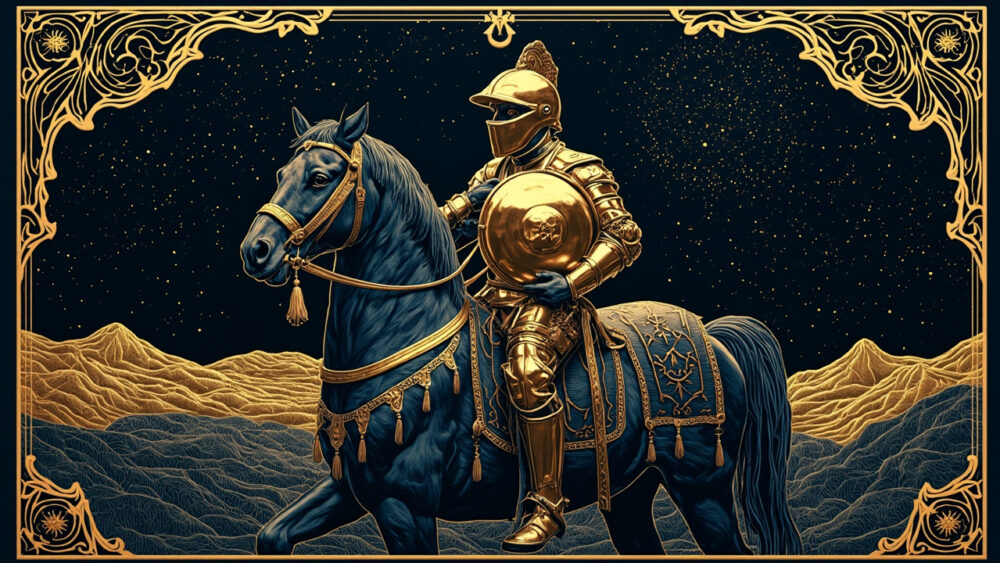 Knight of Pentacles Reversed