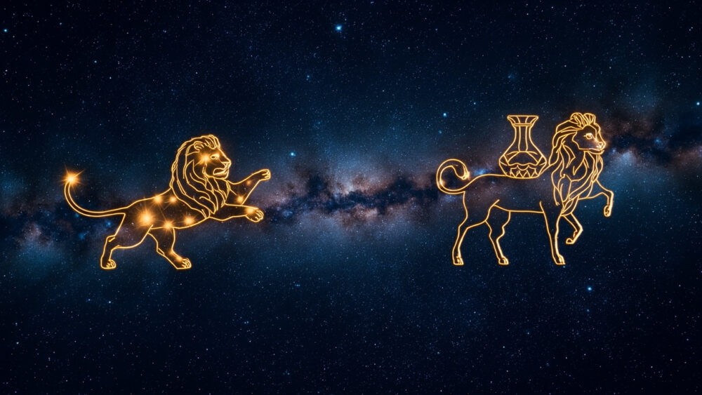 Leo Man & Aquarius Woman