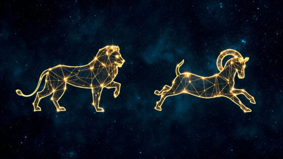 Leo Man & Aries Man