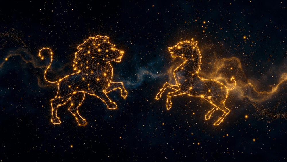 Leo Man & Gemini Woman