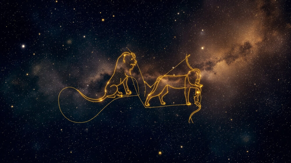 Leo Man & Sagittarius Man