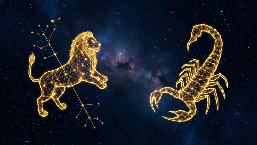 Leo Man & Scorpio Man