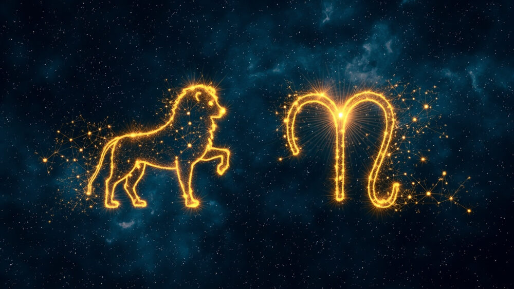 Leo Woman & Aries Woman
