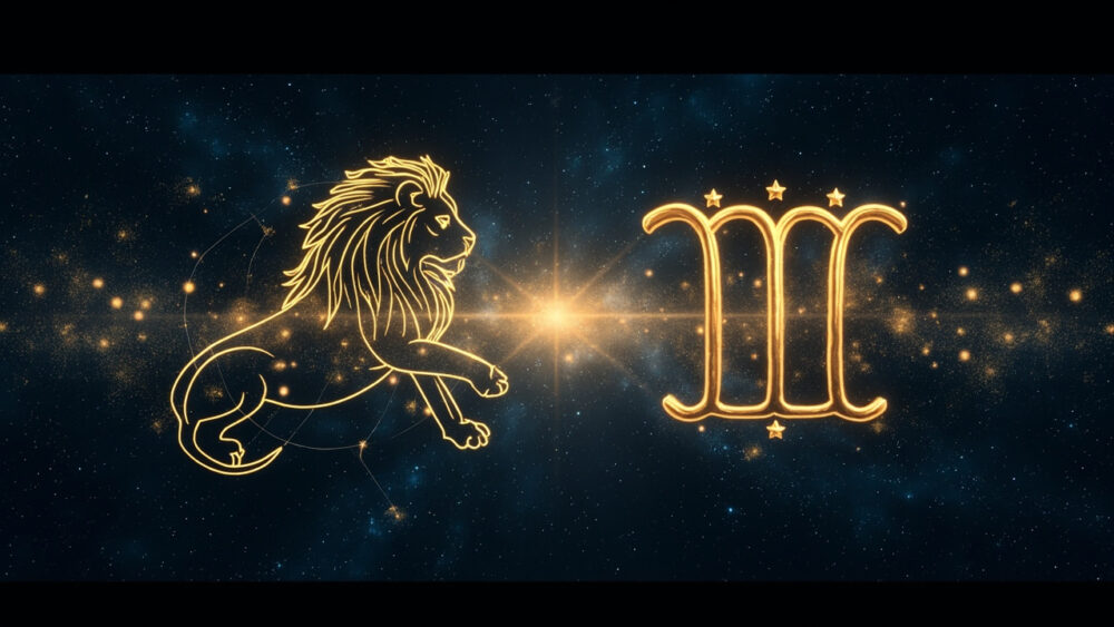 Leo Woman & Gemini Man