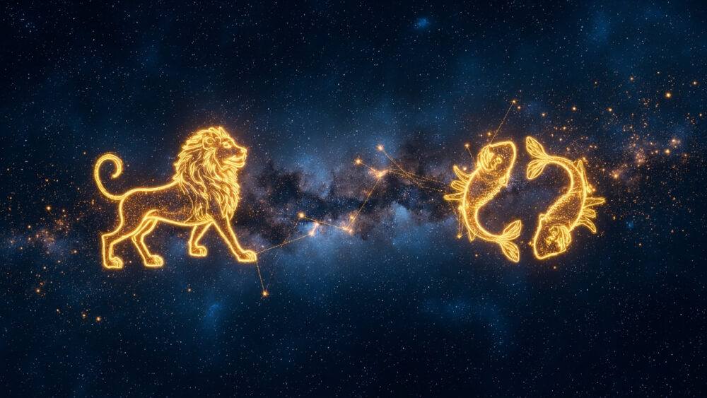 Leo Woman & Pisces Woman