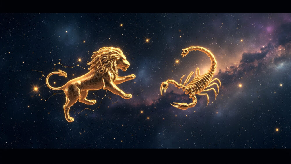 Leo Woman & Scorpio Man
