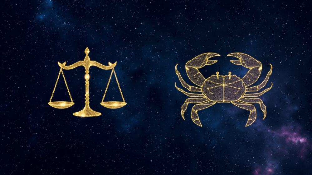 Libra Man & Cancer Woman