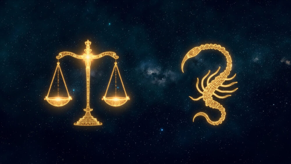 Libra Man & Scorpio Man