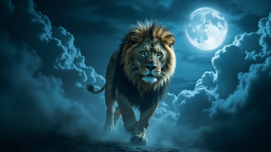 Lion Chasing Me