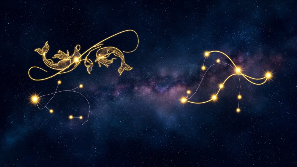Pisces Man & Aquarius Man