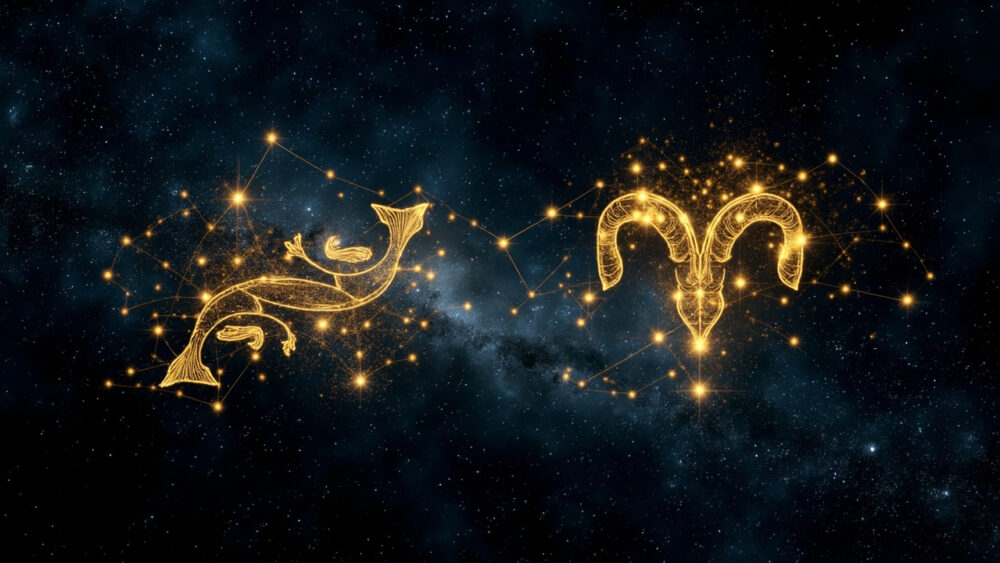 Pisces Man & Aries Man