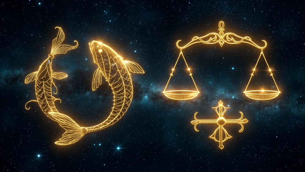 Pisces Man & Libra Man