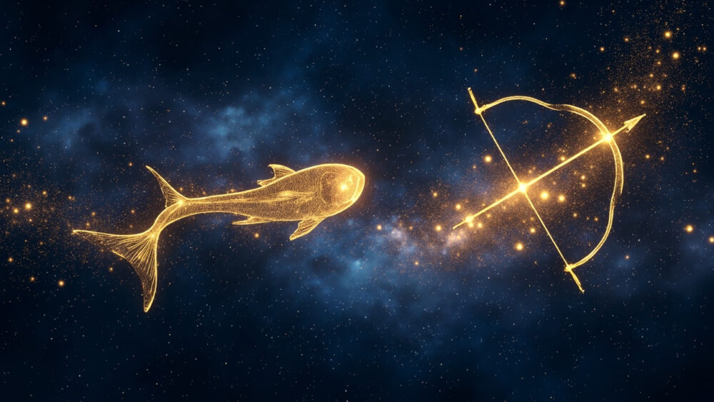 Pisces Man & Sagittarius Man