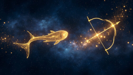 Pisces Man & Sagittarius Man