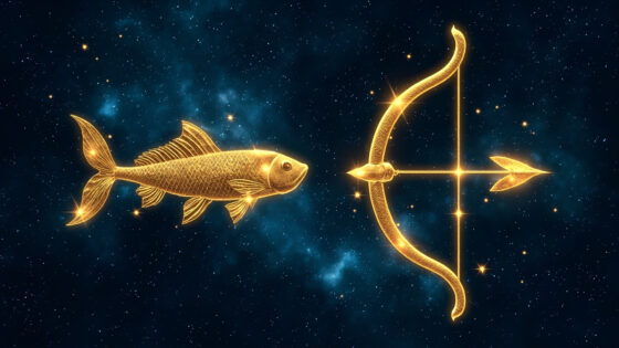 Pisces Man & Sagittarius Woman