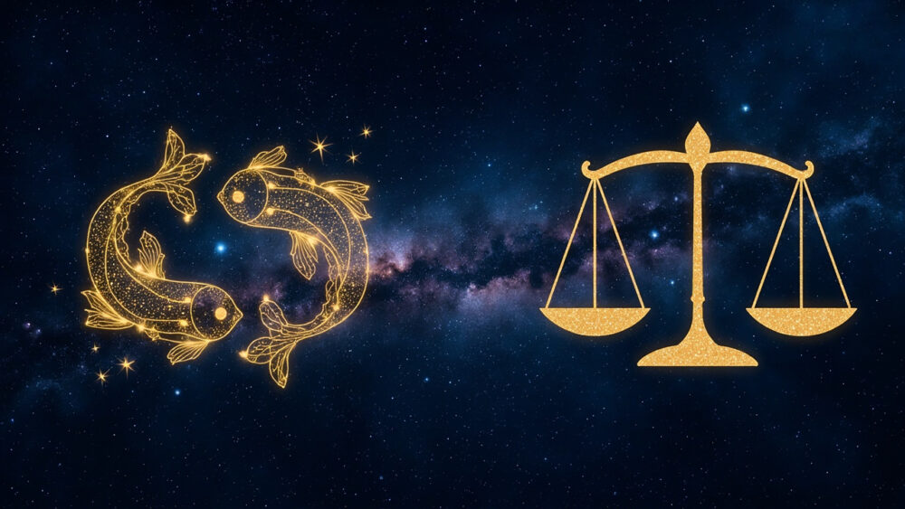 Pisces Woman & Libra Man