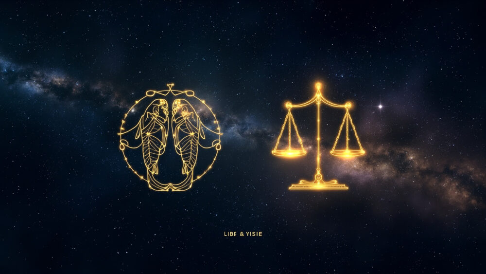 Pisces Woman & Libra Woman