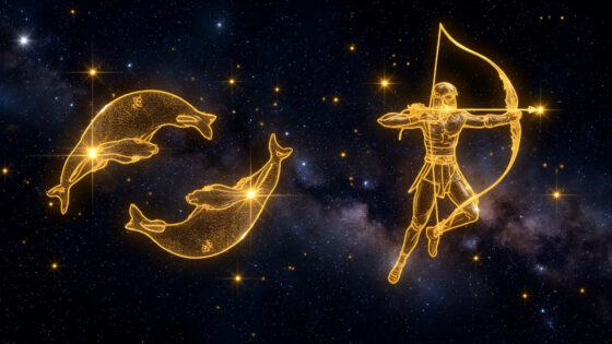 Pisces Woman & Sagittarius Man
