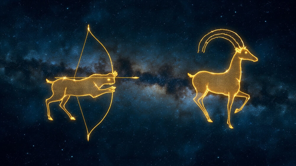 Sagittarius Man & Capricorn Man