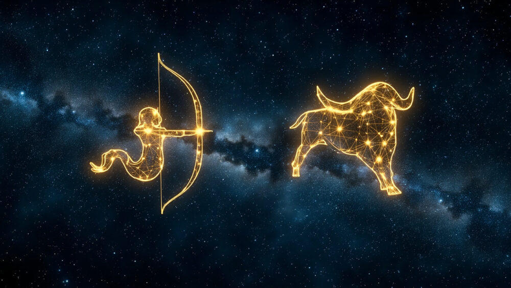 Sagittarius & Taurus