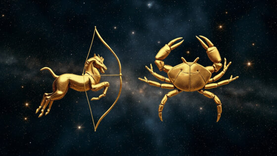 Sagittarius Woman & Cancer Man