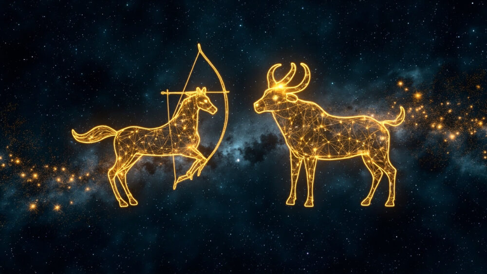 Sagittarius Woman & Taurus Woman