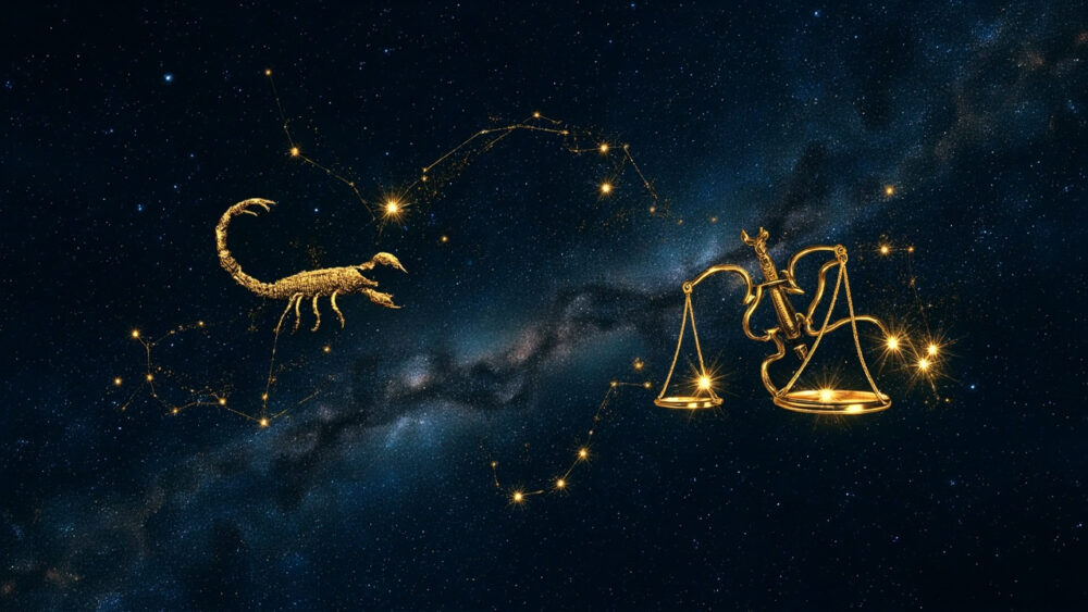Scorpio Man & Libra Man