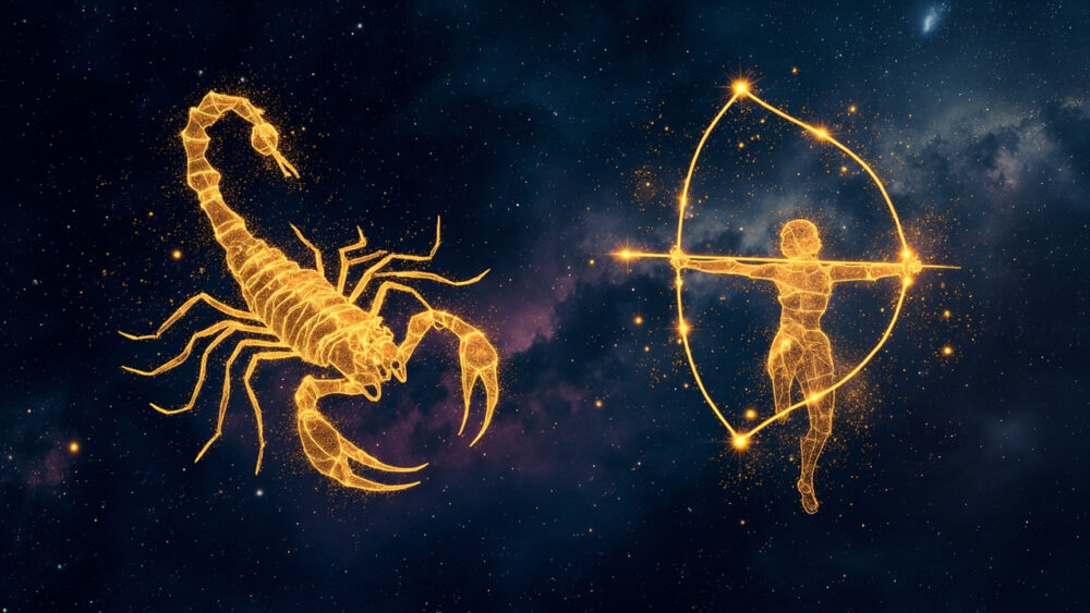 Scorpio Man & Sagittarius Woman