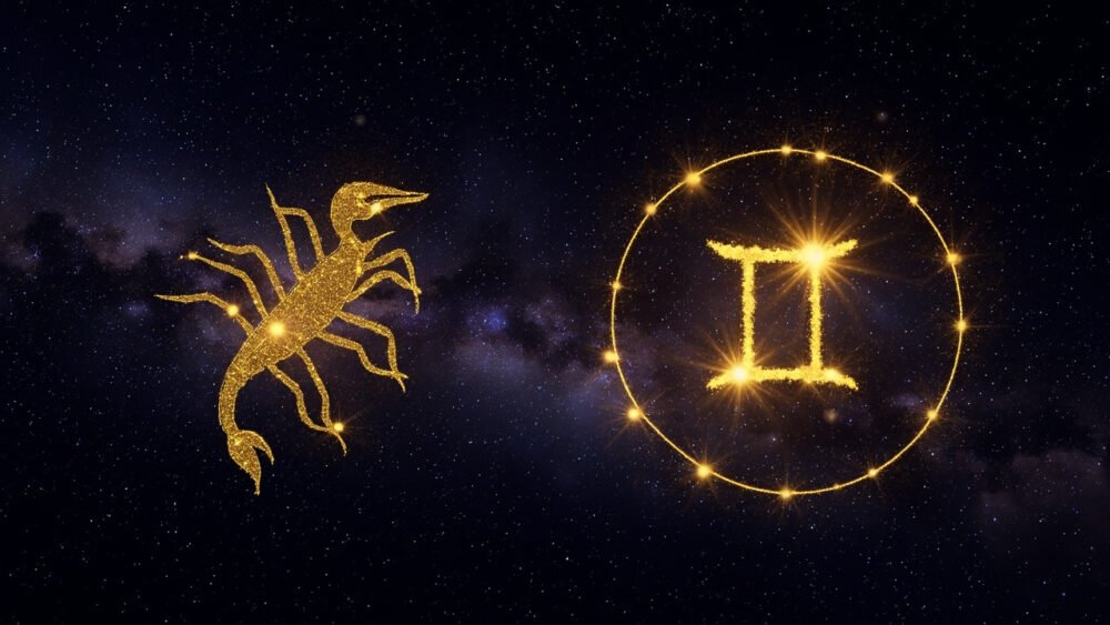 Scorpio Woman & Gemini Woman