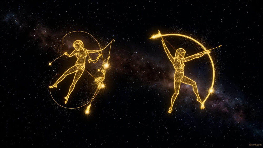 Virgo Woman & Sagittarius Man