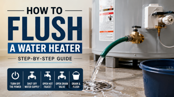 how to flush a water heater