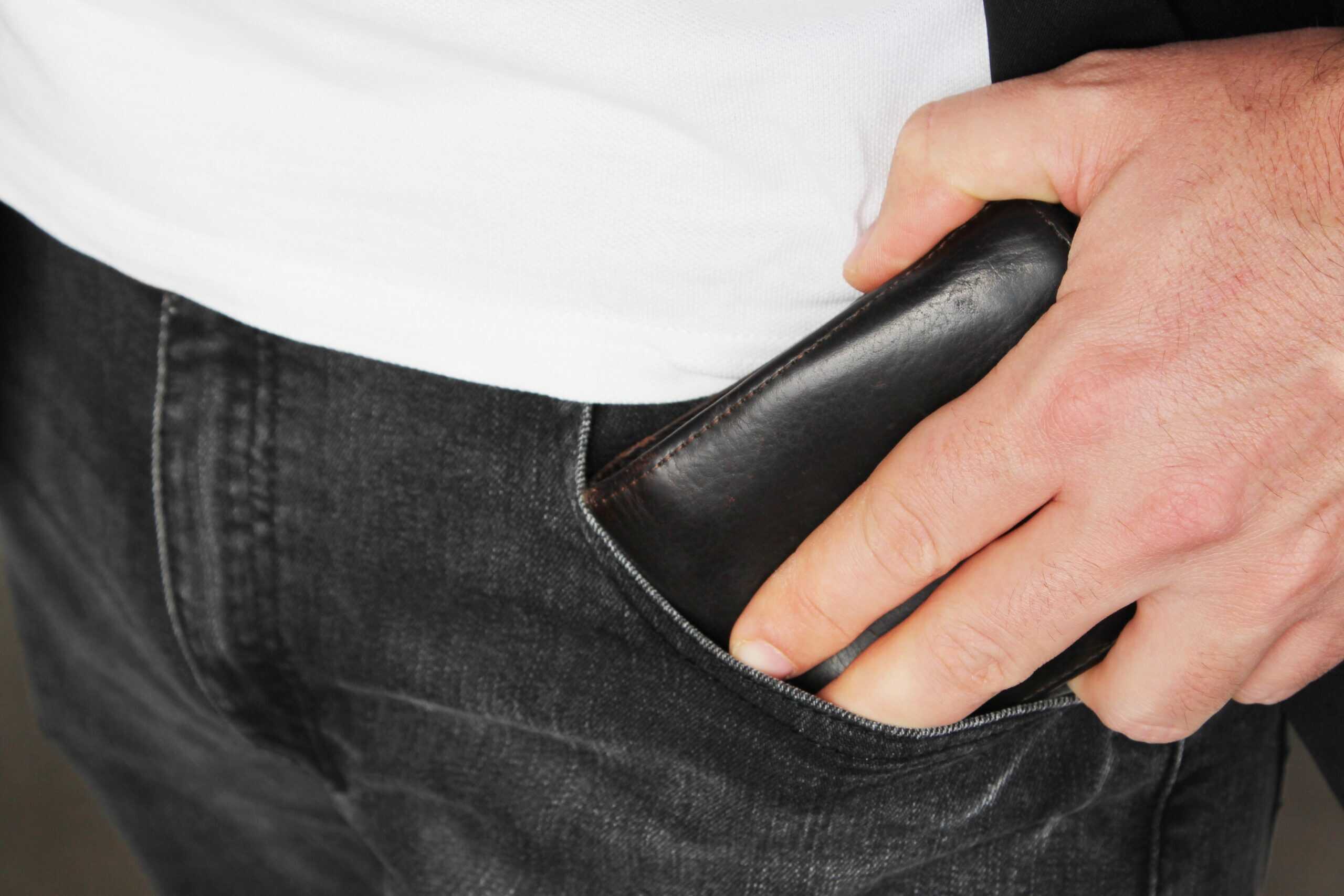 front pocket wallet