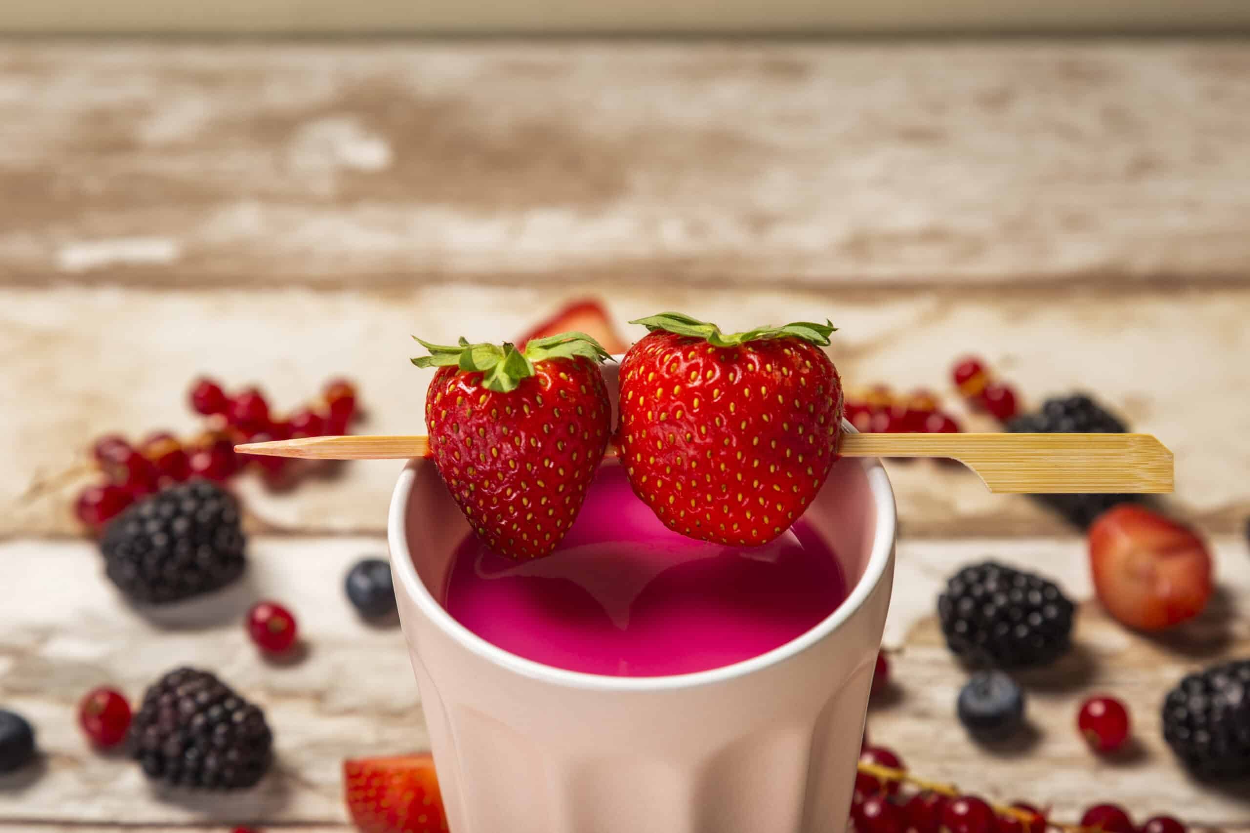 strawberry themed pickup lines